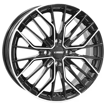 Alu kolo Alu kola IT WHEELS TIARA 4, 17x7 4x100 ET44, černá lesklá + leštění