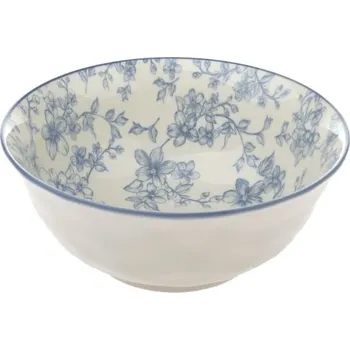 Casa de Engel Keramická mísa Ø 20cm - modré květy 4/8