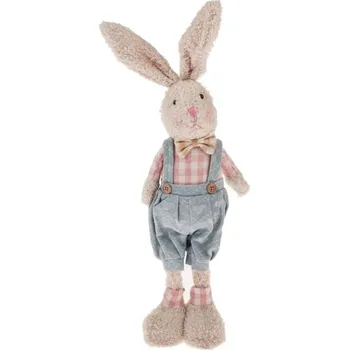 Casa de Engel Stojící textilní zajíc (chlapec) - 51cm