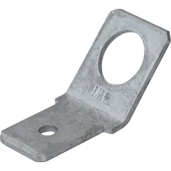 Auto elektroinstalace Nýtovací konektor 6,3mm - 45°, cín.mosaz, Ø5,2mm, balení 5000ks<br />Výrobce: IMP - 425847 5000