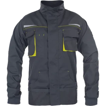 pracovní bunda Cerva EMERTON STRETCH bunda černá/žlutá vel.48