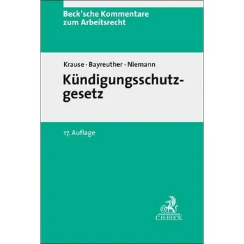 Kündigungsschutzgesetz. KSchG - Bayreuther, Frank