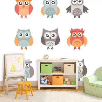 Tapeta Sablio Tapeta Sovy 2 - 125x75 cm