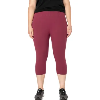 Dámské legíny Velké Kalhoty Legíny Legíny 3/4 Dámské Legíny Rybářky z Bambusu 733-2 6XL