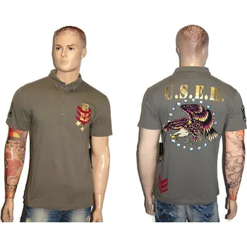 Pánské tričko Tričko Ed Hardy Christian Audigier T-Shirt vel L