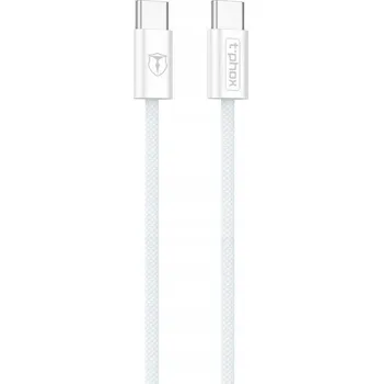 Datový kabel Kabel Choetech USB - USB-C 1 m bílý