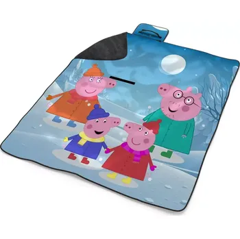 deka Sablio Plážová deka Prasátko Pepina Rodina: 200x140 cm