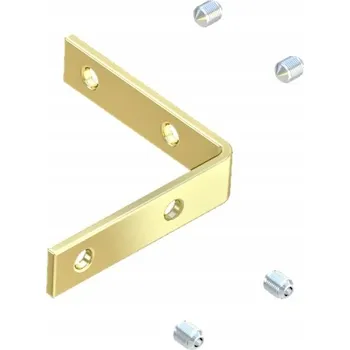 Rohový konektor Lumines LUMINESB-CON-P-KPL pro LED profily, zlatý