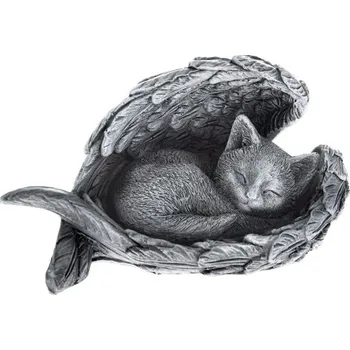 Casa de Engel Polyresinová kočka v křídlech