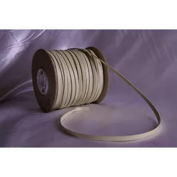 Kožená puspulka barva šedá 310