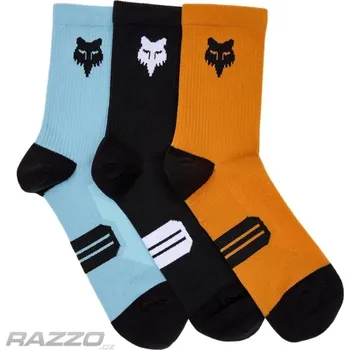 Pánské ponožky Cyklo ponožky FOX 6" Ranger Sock Prepack Multi 2025 S-M