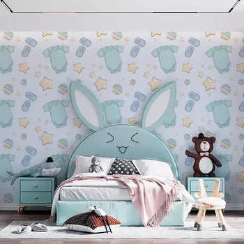 Tapeta Sablio Tapeta Dětské oblečky - 125x75 cm