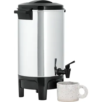 Příprava kávy Vevor Dávkovač kávy 30 šálků 4.5 L s bezkapavým kohoutkem, s termostatem