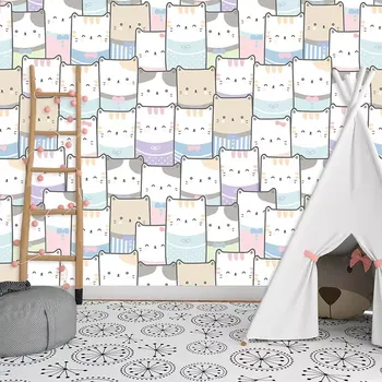 Tapeta Sablio Tapeta Kreslená koťátka - 125x75 cm