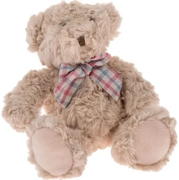 plyšák Casa de Engel Plyšový medvídek s motýlkem 18cm - béžový 0/50