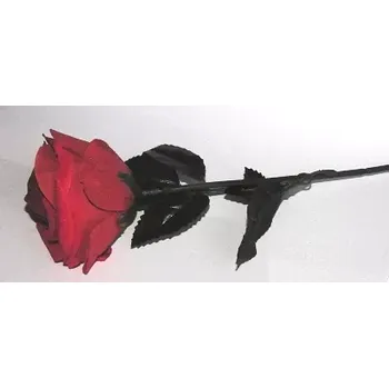 Dárková krabička Dárková krabička samet - růže velká (Dárková sametová krabička )