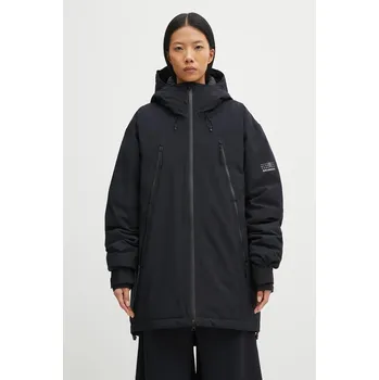 Péřová bunda MM6 Maison Margiela x Salomon černá barva, zimní, S52AM0341.M35594.900, XS, 99X