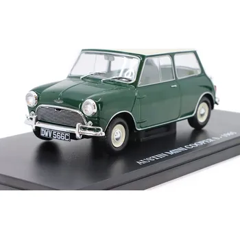 autíčko Alfa Romeo Giulietta TI 1958 1:24 - SpecialC.-132 časopis s modelem Mini Cooper S - kovový model