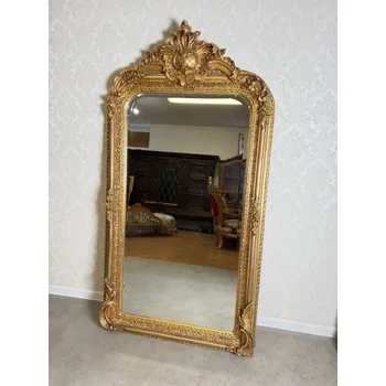 Zrcadlo Starožitné zrcadlo s lomeným obloukem