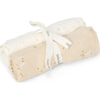 látková plena Little Dutch Pleny 70 x 70 cm 2 ks Husa Newborn Naturals