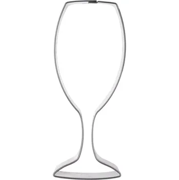 Vykrajovátko nerezové vykrajovátko na sušenky sklenička 10,5 cm