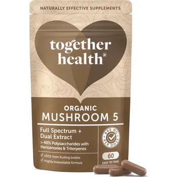 Speciální výživa Together Health – BIO Komplex 5 funkčních hub, 60 kapslí>
