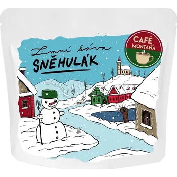 Káva Café Montaña Zimní káva Sněhulák zrnková káva