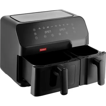 fritéza BODUM MELIOR Horkovzdušná fritéza L 12331-01EURO, 2 zásuvky 5,1 l a 3,2 l, 2700 W