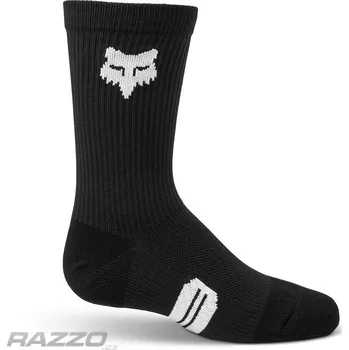 Pánské ponožky Dětské cyklo ponožky FOX Youth 6" Ranger Sock Black 2025 Youth - L