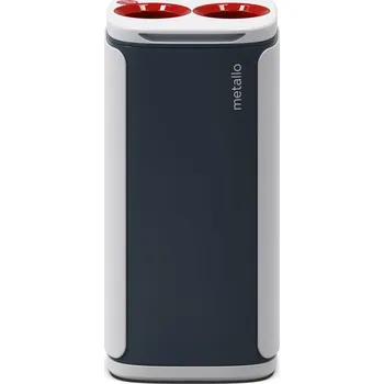 Odpadkový koš Designový odpadkový koš na tříděný i směsný odpad Kobra Wastee 60L červený