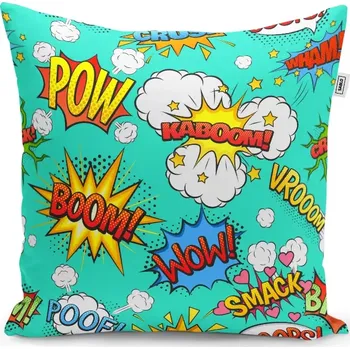 Polštář Sablio Polštář Komiks - 40x40 cm