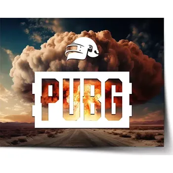 Plakát Sablio Plakát PUBG Exploze 1 - 60x40 cm