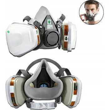 Pleťová maska Latexová maska na obličej šedá