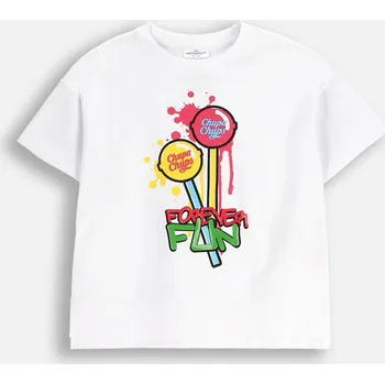 Dívčí tričko CHUPA CHUPS bílé, velikost 146 Coccodrillo WC5