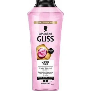 Šampon Schwarzkopf Gliss Šampon Liquid Silk 400 ml