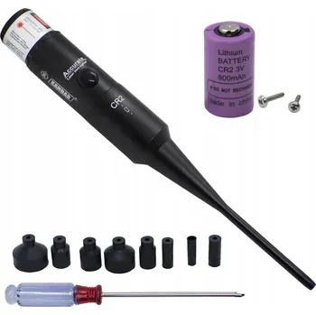 Měřící laser Laser pro kalibraci puškohledů Kandar RED SADA