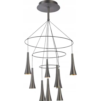 Závěsné svítidlo Italux Luca 9-bodové s integrovaným LED zdrojem