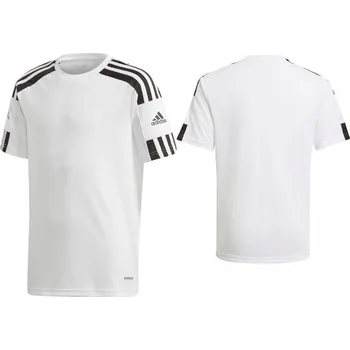 Chlapecké tričko Dětské tričko ADIDAS SQUADRA 21 JERSEY BÍLÉ GN5738 vel. 164 cm
