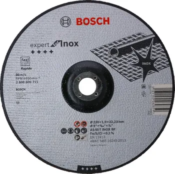 Řezný kotouč Řezný kotouč Bosch Professional 230 mm 1,9 mm 22,2 mm INOX