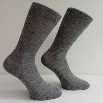 Pánské ponožky České ponožky TREPON MERINO ponožky WOOL šedé antibakteriální antialergenní s vlnou velikosti ponožek: 26-27 ( EUR vel. 39-41)