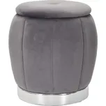 Taburet PARIS 43 cm šedý