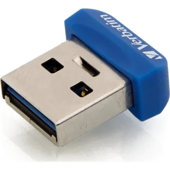 USB flash disk Flash USB Verbatim Store 'n' Stay Nano 16GB USB 3.0 - modrý