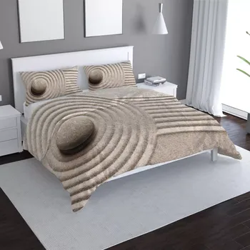 Povlečení Sablio Povlečení Otisk v písku - 140x200 / 90x70