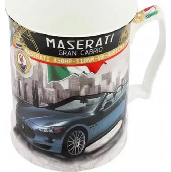 Hrnek Carmani Legendary Vehicles Collection, porcelánový, 480 ml