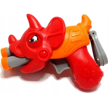 Dětská zbraň Pistole dinosaurus na pěnové šipky.