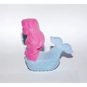 Dárková krabička Dárková krabička samet mořská panna (Dárková sametová krabička mořská panna)