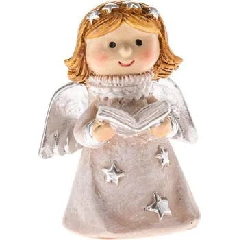 Casa de Engel Polyresinový anděl s knihou 5 cm 24/384