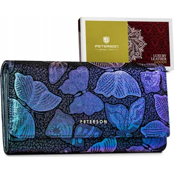 Peněženka Peterson Prostorná, velká dámská peněženka z přírodní kůže