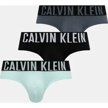 Boxerky Spodní prádlo Calvin Klein Underwear 3-pack 000NB3607A šedá 90X, vel. M