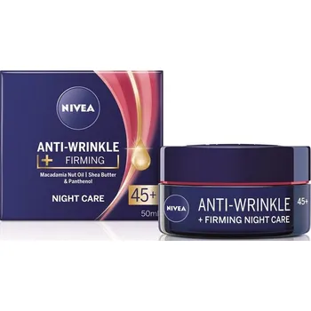Pleťový krém Nivea Anti Wrinkle Firming noční pleťový krém proti vráskám 50 ml
